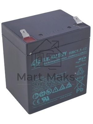 Батарея B.B. Battery HRC 5.5-12 (12V 5Ah)