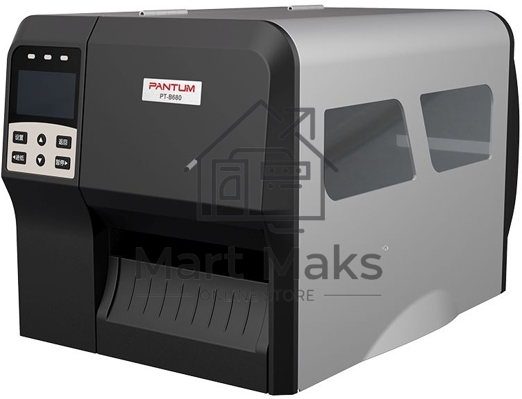Принтер этикеток термотрансферный Pantum TT PT-B680 300 dpi, 203 мм/сек, Ethernet (RJ45), RS-232, USB, черный