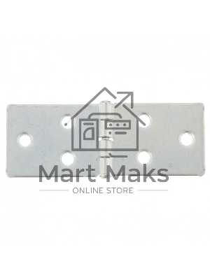 Петля карточная 110х40, цинк, 4шт. (Металлист) Россия