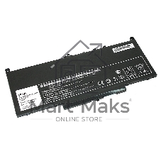Аккумуляторная батарея для ноутбука Dell Latitude 12 E7270 E7470 (J60J5) 7,6V 6800mAh OEM