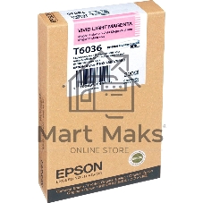 Картридж струйный Epson C13T603600 светло-пурпурный для Epson St Pro 7880/9880 (220мл)