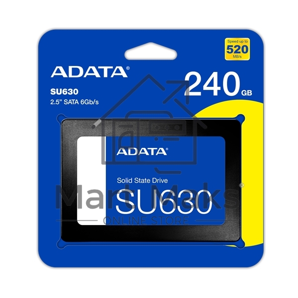 Накопитель SSD ADATA SU630, 240Gb, SATA III, 2.5