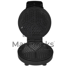 Вафельница BQ ST1010 черный/стальной, WAFFLE. Мощность: 1000 Вт, регулировка температуры от 40 до 230 °С, приготовление 5 вафель одновременно, антипригарное покрытие панелей Non-Stick PRO, равномерный нагрев, теплоизолированная ручка, противоскользящие ножки, 2 индикатора работы: нагрева и питания, материал корпуса: металл, бакелит, материал панелей : металл, размер рабочей поверхности: диаметр 190 мм, количество панелей: 2, вид панелей: венские вафли, длина шнура: 0.7 м, напряжение: 220-240 В, 50-60 Гц, защита от поражения электротоком: класс I