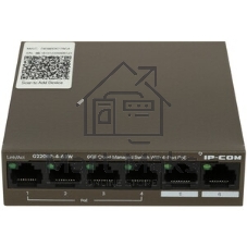 Коммутатор сетевой IP-COM G2206P-4-63W 4x10Base-T/100Base-TX/1000Base-T 2x1000Base-T PoE порты 4 Количество портов PoE+ 4 G2206P-4-63W