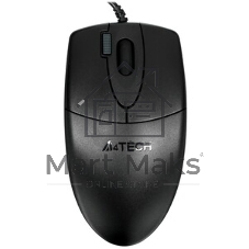 Мышь проводная A4Tech OP-620DS черный, 1000 dpi, USB, кнопки - 4