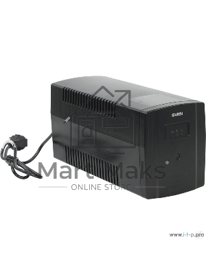 Источник бесперебойного питания SVEN Pro 1000 1000VA/720W USB, RJ-45 (3 EURO) 