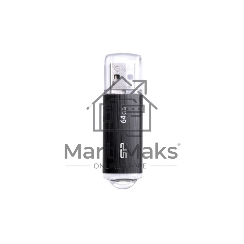 Флешка USB R/W Silicon Power R/W 64Gb Ultima U02 SP064GBUF2U02V1K USB2.0 черный