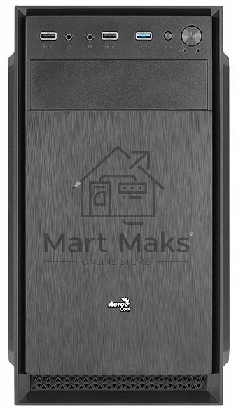 Компьютерный корпус Aerocool / Formula CS-104-S-BK-v1 черный без БП mATX 1x120mm 1xUSB2.0 1xUSB3.0 audio