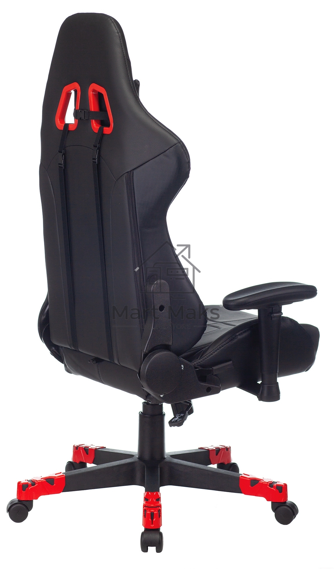 Кресло игровое A4Tech Bloody GC-550 черный, эко.кожа