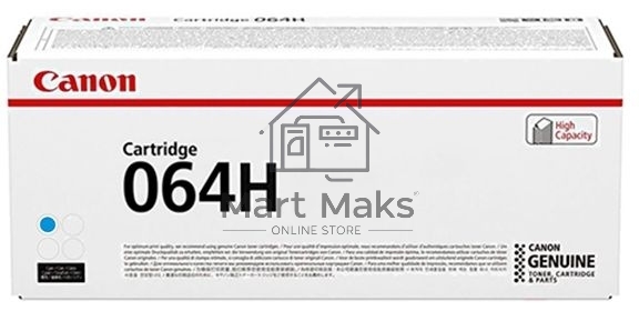 Картридж лазерный Canon CRG 064 H C 4936C001 синий (1500стр.) для Canon MF832Cdw