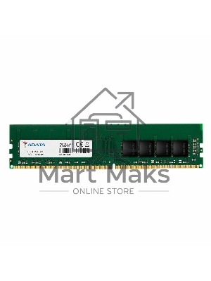 Оперативная память ADATA 8Gb DDR4 3200MHz AD4U32008G22-BGN OEM PC4-25600 CL22 DIMM 288-pin 1.2В single rank