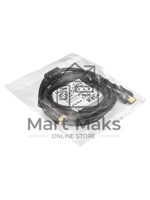 Кабель HDMI ExeGate EX-CC-HDMI-3.0F (19M/19M, 3м, v1.4b, ферритовые кольца, позолоченные контакты)