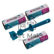 Набор Palisad Home: чистящий ролик для одежды с двумя сменными блоками 20 слоев