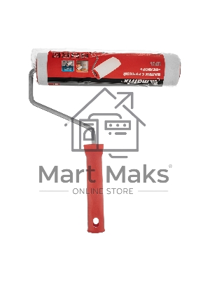 Валик в сборе Matrix ВЕЛЮР, 250 мм, ворс 4 мм, D 48 мм, D ручки 8 мм