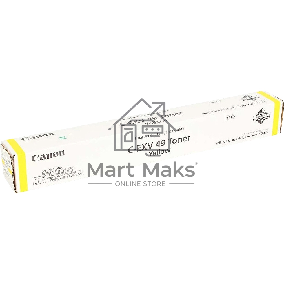 Картридж лазерный Canon C-EXV49Y (8527B002) желтый (19 000 стр.) для iR-ADV C33xx