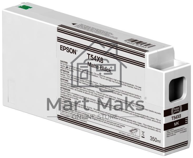 Картридж струйный Epson C13T54X800 Matte черный Ink (350 мл) для SureColor SC-P6000, SC-P7000, SC-P7000V, SC-P8000, SC-P9000, SC-P9000V
