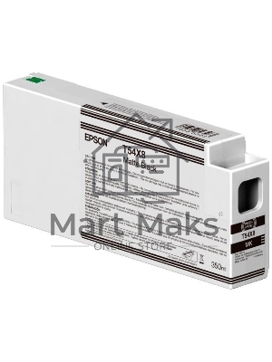 Картридж струйный Epson C13T54X800 Matte черный Ink (350 мл) для SureColor SC-P6000, SC-P7000, SC-P7000V, SC-P8000, SC-P9000, SC-P9000V