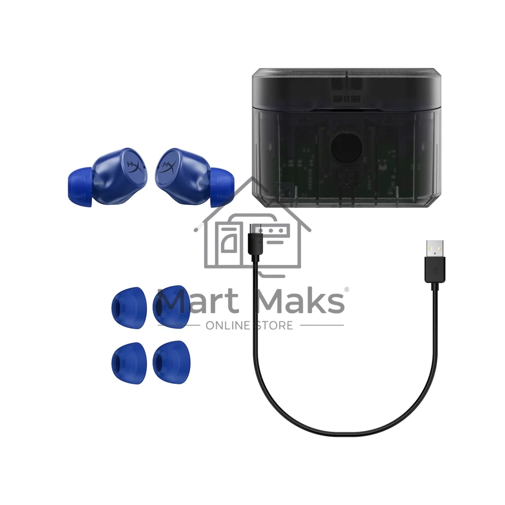 Наушники беспроводные HyperX Cirro Buds Pro синий