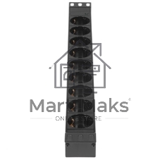 Блок розеток горизонтальный ExeGate ServerPro PDU-19H901 Al-9S-C14, 19