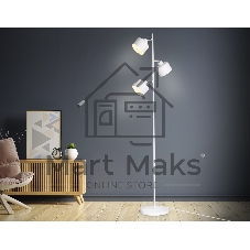 Светильник Ambrella light TR8154/3 WH белый E27*3 max 40W D370*1530
