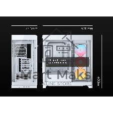 Корпус Corsair 4500X RS-R ARGB White, Midi-Tower, белый, 3 x 120 мм