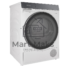 Сушильная машина Korting KD 69IHP10 белый, 10 кг, сушка - конденсационная, программ - 12, 59.5 x 85 x 62.7 см