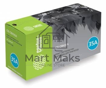 Картридж лазерный Cactus CS-CB435AS черный (1500 стр.) для HP Laser Jet P1005/P1006