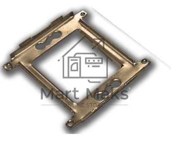 Суппорт Lanmaster LAN-MF45X45 1xMosaic металлический упак:1шт