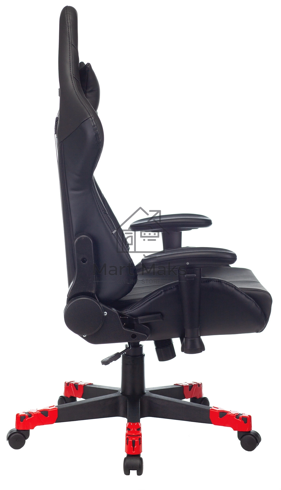 Кресло игровое A4Tech Bloody GC-550 черный, эко.кожа