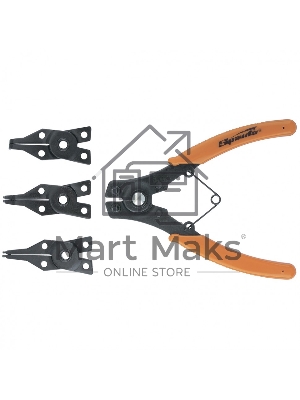 Съемник для стопорных колец с насадками, 150 мм, универсальный Sparta