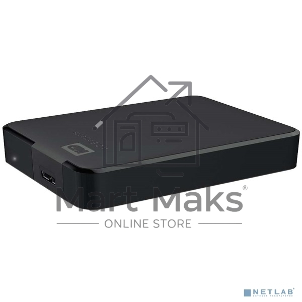 Внешний жёсткий диск Western Digital Elements Portable WDBU6Y0050BBK-WESN 5ТБ 2,5