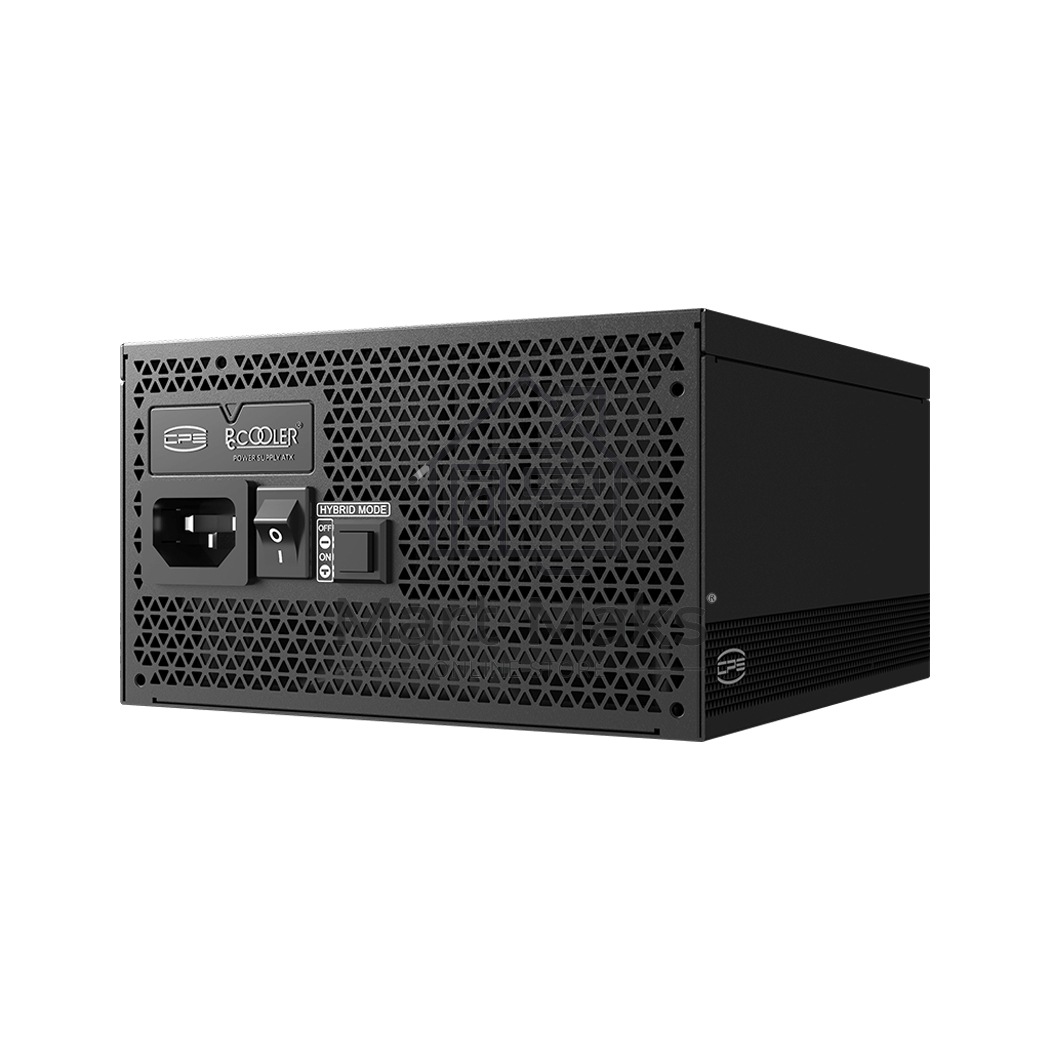 Блок питания PCCooler P5-YS850-G1F, 850Вт, 80 PLUS Gold, 135мм, модульный, черный