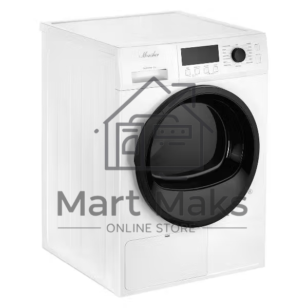Сушильная машина MONSHER MDM 631 Blanc белый, 8 кг, сушка - тепловой насос, программ - 16, 59.5 x 84.5 x 62.5 см