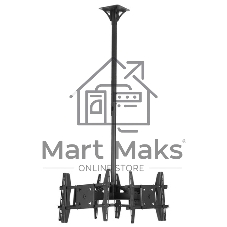 Потолочный кронштейн ONKRON CPRO2L-4 для 4 телевизоров 32”- 55
