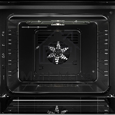 Духовой шкаф MONSHER MOE 6025 Noir High-Tech, 73 л, поворотное управление, дисплей, таймер, 6 режимов, макс. температура 275 градусов, цвет черный, цвет фурнитуры черный
