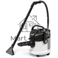 Пылесос моющий Karcher SE 4 *EU белый/черный, 1000 Вт, уборка влажная/сухая, пылесборник контейнер/мешок, 4 л