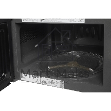 Микроволновая печь LG MH6032GAS черный, 20 л, 700 Вт, переключатели - сенсор