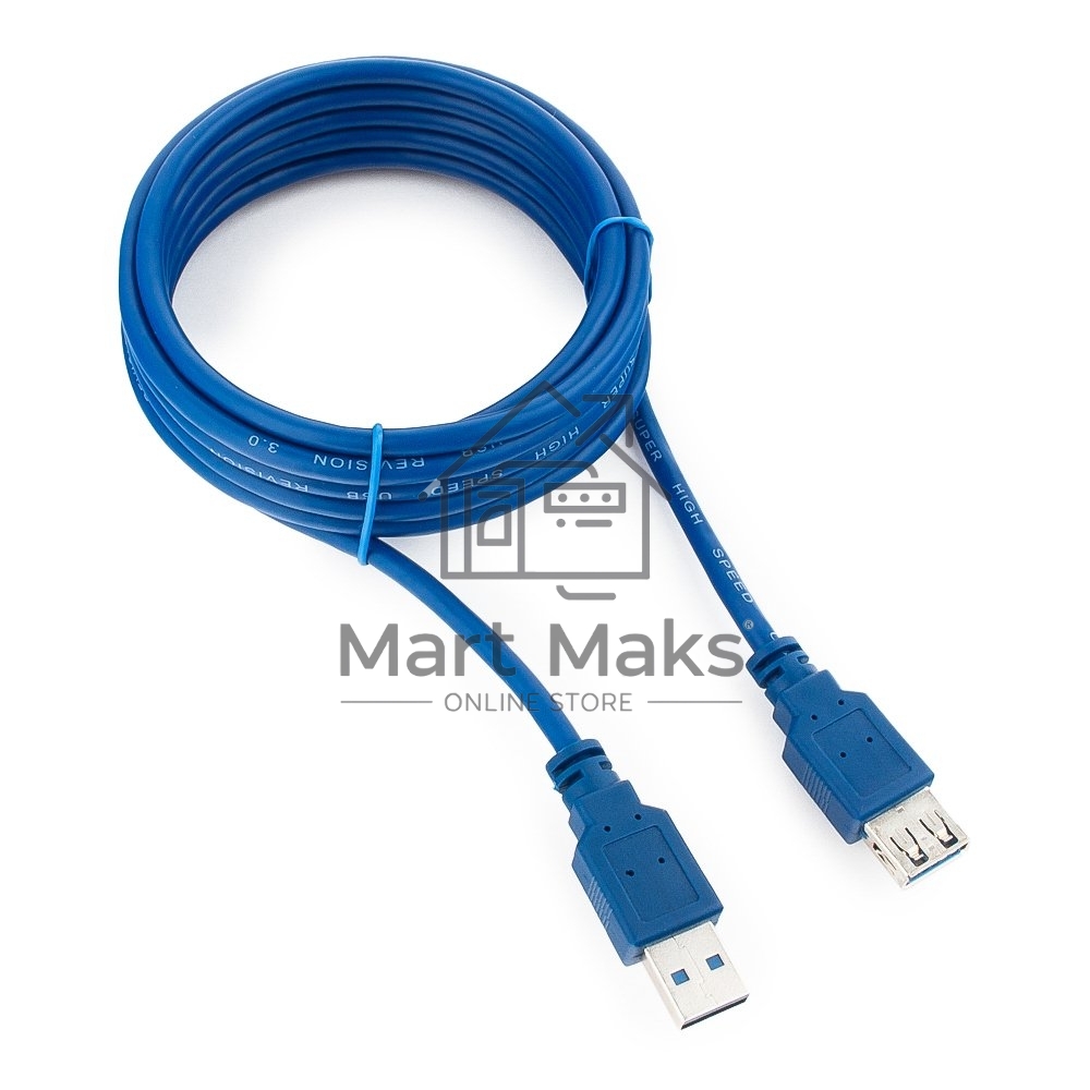 Кабель Gembird PRO CCP-USB3-AMAF-10, USB 3.0 кабель удлинительный 3.0м AM/AF позол. контакты, пакет