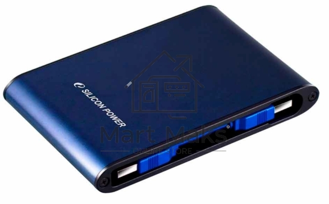 Внешний жесткий диск Silicon Power USB 3.0 1Tb A80 SP010TBPHDA80S3B Armor (5400 об/мин) 2.5