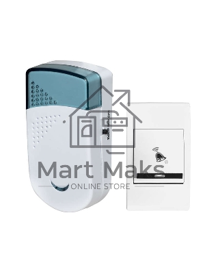 Звонок беспроводной Колибри 32 мел. 100м 2АААх1.5В Тритон КБ-01Б