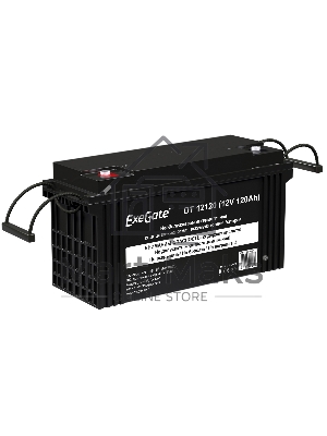 Аккумуляторная батарея ExeGate EX282988RUS DT 12120 (12V 120Ah, под болт М8)