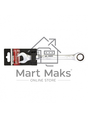 Ключ комбинированный трещоточный Matrix, 18 мм, CrV, зеркальный хром