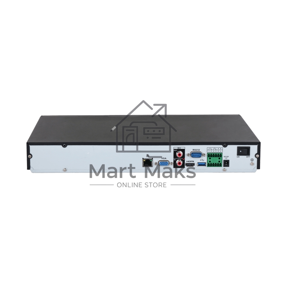 Видеорегистратор DAHUA DHI-NVR5216-EI, 8/16/32 Channel 1U 2HDDs 4K & H.265 Pro Network Video Recorder