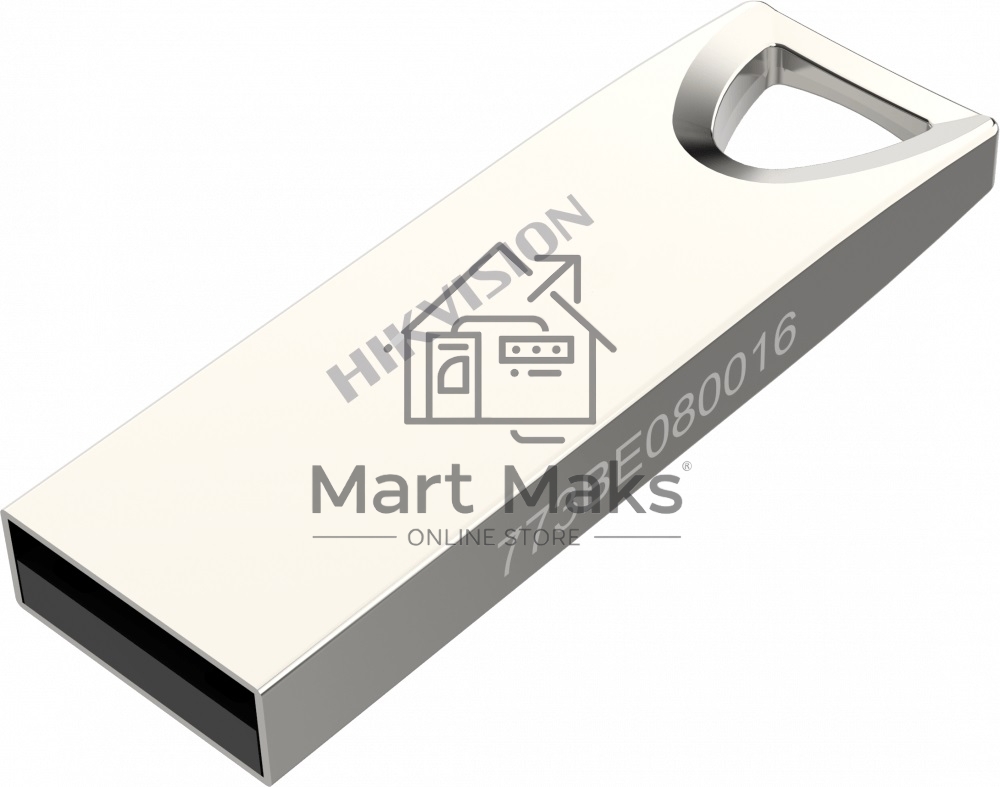 Флешка USB R/W R/W Hikvision 32Gb HS-USB-M200/32G USB2.0 серебристый