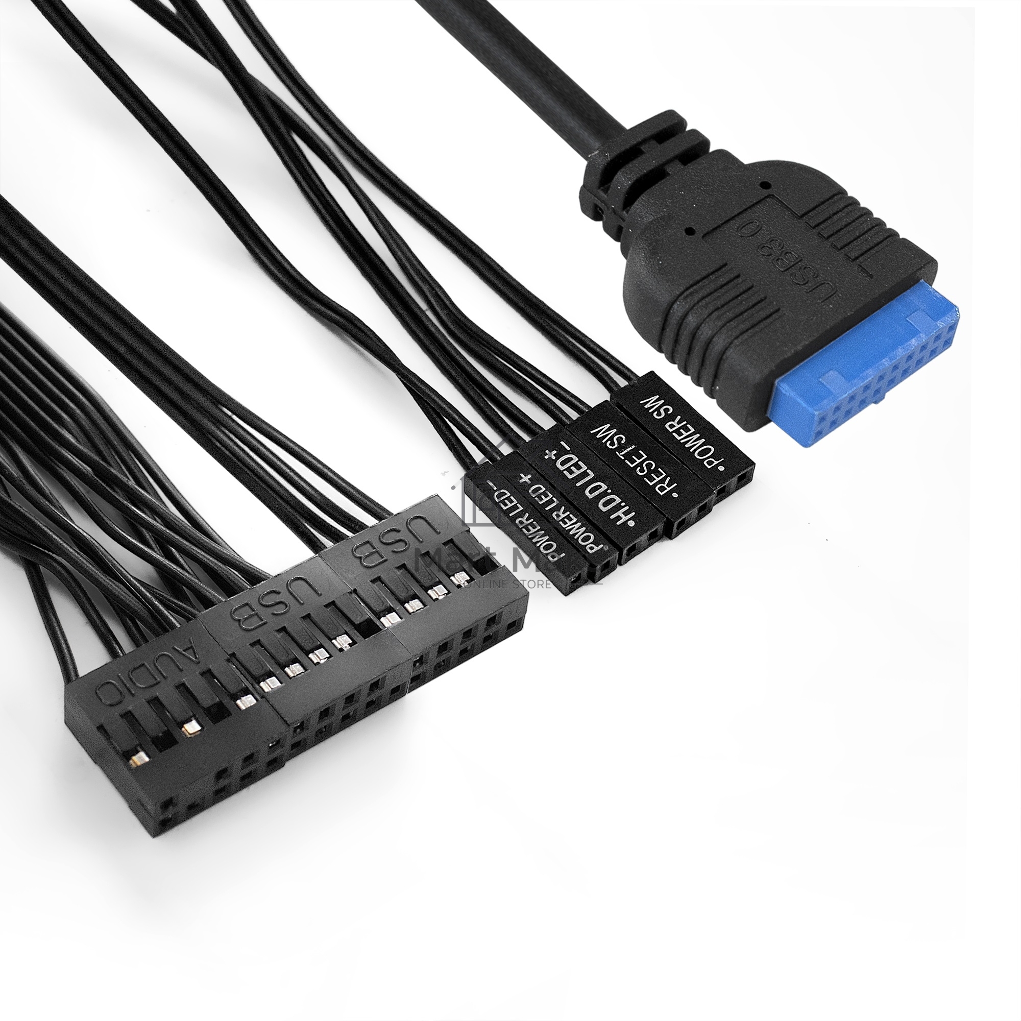 Компьютерный корпус Exegate EX284031RUS Minitower BA-203U Black, mATX, <AA500, 80mm>, 2*USB+1*USB3.0, Audio