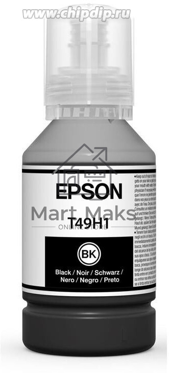 Чернила Epson T49H1 (C13T49H10N) черный (140 мл) для Epson SureColor SC-T3100X