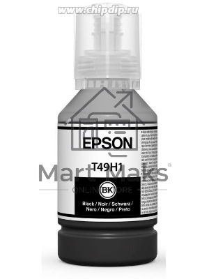 Чернила Epson T49H1 (C13T49H10N) черный (140 мл) для Epson SureColor SC-T3100X