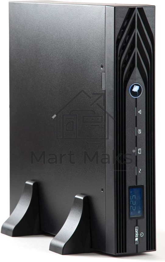 Источник бесперебойного питания SKAT-UPS 3000 RACK ИБП 220В 50/60Гц 2700Вт On-Line синусоида (без АКБ)