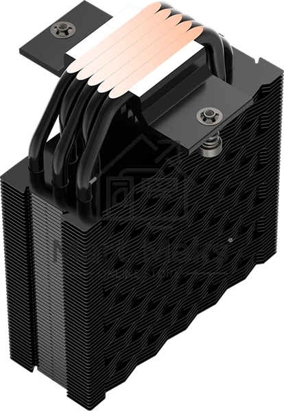 Устройство охлаждения (кулер) PcCooler RT500 Digital BK ARGB RT500-BKAWYL-GL черный 120мм алюминий+медь 2200rpm 32db 4-pin 240W