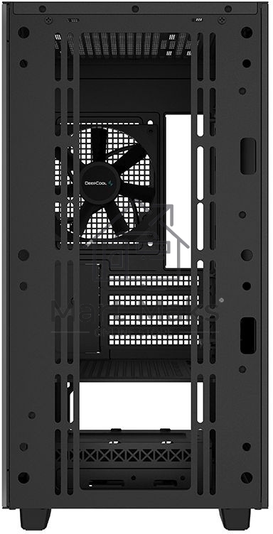 Компьютерный корпус Deepcool CH370 черный без БП mATX 1x120mm 1xUSB2.0 1xUSB3.0 audio bott PSU